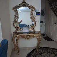 اینه کنسول تمام چوب گردو