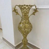 گلدان برنز طرح جدید و براق