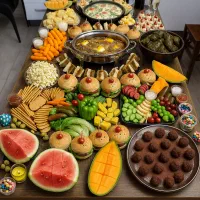 انواع فینگر فود و  دسر ودیزاین حرفه‌ای مجالس و...|خدمات پذیرایی، مراسم|پردیس, فاز ۲|دیوار
