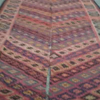 گلیم دست بافت قدیمی