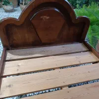 تختخواب یک نفره کامل چوب|تخت و سرویس خواب|ساری, |دیوار