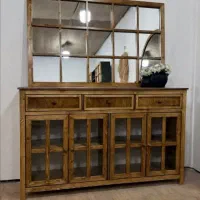 میز تحریر،اینه کنسول، استند چوبی