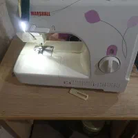 چرخ خیاطی مارشال کم کار با میز|چرخ خیاطی و ریسندگی|تربتحیدریه, منصوریه|دیوار