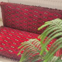 پشتی دستباف