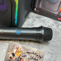 اسپیکر بلوتوثی شارژی میکروفن دار رقص نور KTS2223|پخشکننده همراه|کرج, گلشهر|دیوار