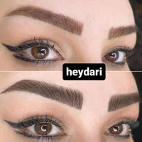 کاور تتو ابرو با خطوط ظریف و مویی|خدمات آرایشگری و زیبایی|گرگان, |دیوار
