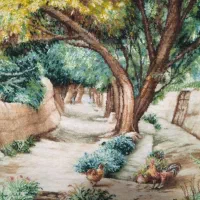 تابلو فرش دست بافت