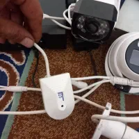 یک پک کامل دوربین مداربسته همراه چهارتا لنز|دوربین مداربسته|پرند, فاز ۶|دیوار