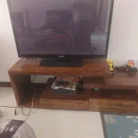 فروش میز تلویزیون و جا کفشی جنس چوب توسکا شرکتی