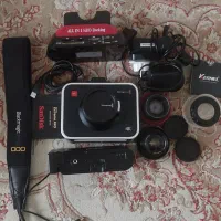 دوربین بلک مجیک Balack magic 4k با لنز و لوازم