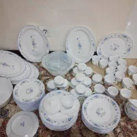 ظروف آرکوپال رومانتیک اصل فرانسه لومینارک و انتیک|ظروف سرو و پذیرایی|تهران, نیروی هوایی (پیروزی)|دیوار