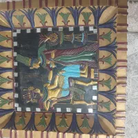 میز جلو مبلی کاردست قدمت زیاد وارزش بالا بی‌نظیر