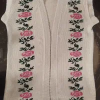 ژاکت دستبافت زنانه