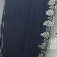 دستک پرده مخمل سالم تمیز در حد نو