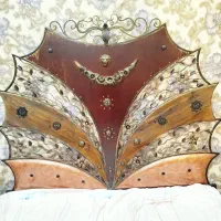 تخت فرفوژه دونفره|تخت و سرویس خواب|مشهد, سرافرازان|دیوار