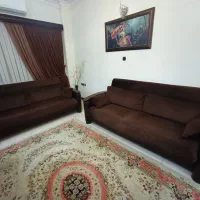 یک دست مبل ۸ نفره تخت خواب شو ۳ حالته سالم|مبلمان خانگی و میز عسلی|رشت, چله خانه|دیوار