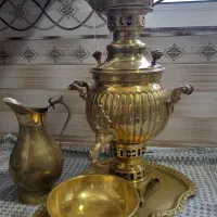 ست سماور برنزی