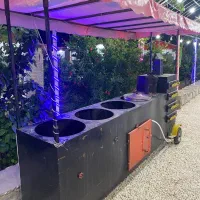 دستگاه بلال و سیب زمینی تنوری