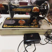 چرخ خیاطی قدیمی سینکلر برقی بسیار تمیز و سالم