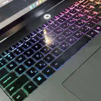 لپ تاب و کیبورد حک لیزری حروف فارسی و لاتین