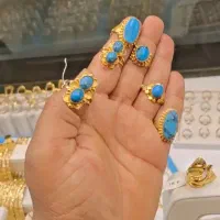 گالری فرهاد انگشتر زنانه نگین فیروزه