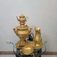 سماور برقی آب طلا