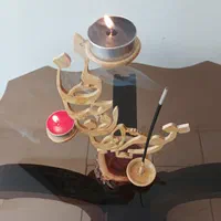 جای شمع و عود|صنایع دستی و سایر لوازم تزئینی|کرج, حصارک بالا|دیوار