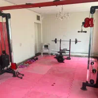 وسایل بدنسازی کراس اور پرس دمبل صفحه هالتر فیله