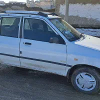 پراید سفید مدل ۸۸ فنی زیرپا عالی موتور تاره تعمیر