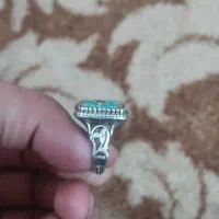 انگشتر فیروزه نیشابوری موزنایت وعقیق یمنی اصل|جواهرات|آبادان, |دیوار