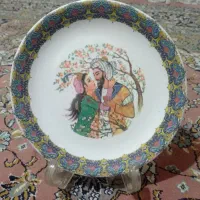 بشقاب دیوارکوب لیلی و مجنون یکدست شش عددی