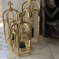 شمعدان تزیینی کنار سالنی