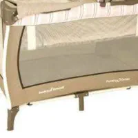 تخت و پارک baby trend nursery. امریکا