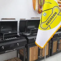 کبابپز/باربیکیو منقل/پلوپز/گریل دار مدل tina