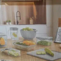 سرویس پلاستیک لیمون ۴۷پ طرح بافت