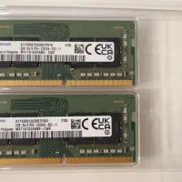 رم ۱۶ گیگ لپ تاپ DDR4 فرکانس 3200 mhz برند سامسونگ