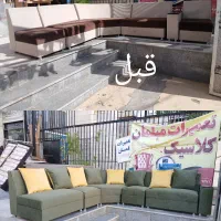 تعمیرات رنگ امیزی انواع مبلمان|خدمات پیشه و مهارت|شیراز, انجیر|دیوار