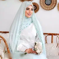 انواع چادر جواهردوزی و لباس عقد|لباس|قم, هنرستان|دیوار