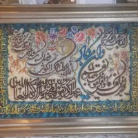 تابلو فرش دستباف ابریشم تبریز