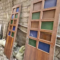 درب چوبی قدیمی|مصالح و تجهیزات ساختمان|رشت, فلسطین|دیوار