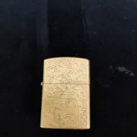 فندک زیپو اصل طرح دار