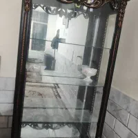 بوفه پشتی دستباف آینه شمعدان|بوفه، ویترین، کنسول|بیرجند, |دیوار