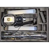 نورلایت شاخ گوزنی همراه کیف وپایه وسری اضافی آکبند