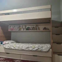 تخت دو طبقه|تخت و سرویس خواب|شیراز, قدوسی غربی|دیوار