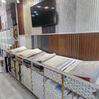 کاغذ دیواری قرنیز ترمووال ماربل شیت برچسب قاب بندی