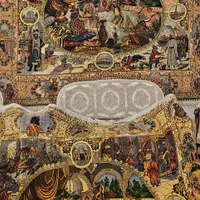۱ جفت تابلو فرش دستباف ۴/۵ متری سلاطین ابریشم ۵۵رج