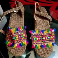 کفش صندل سنتی زیبا سایز ۴۰|کیف، کفش، کمربند|باغستان, |دیوار