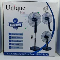 پنکه یونبک سه حالته کنترل پایه بلند ایستاده دیواری