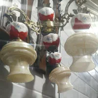 لوستر سه شاخ|لوستر و چراغ آویز|تبریز, |دیوار