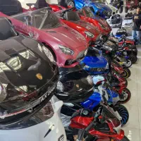 ماشین شارژی صندلی چرم پدال گاز|اسباب‌بازی بچه|کرج, کیانمهر|دیوار